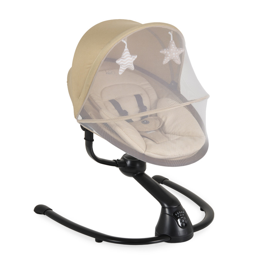 Електрическа люлка Cloud Premium Plus бежова