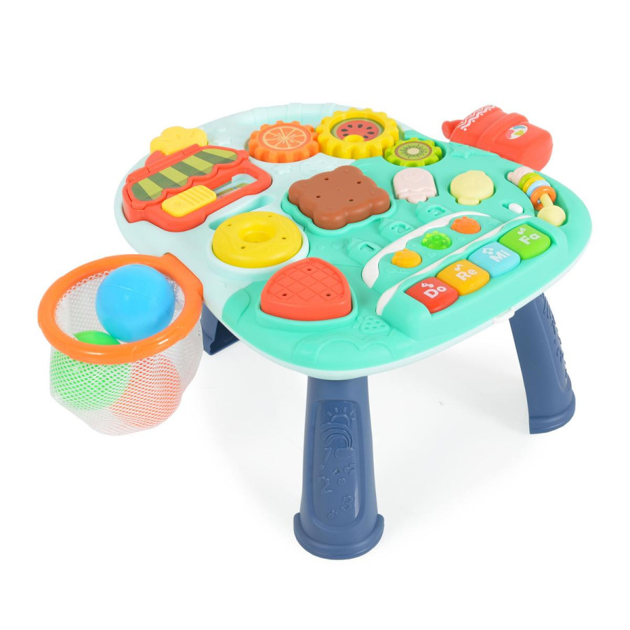 Играчка за прохождане 2в1 Basket blue