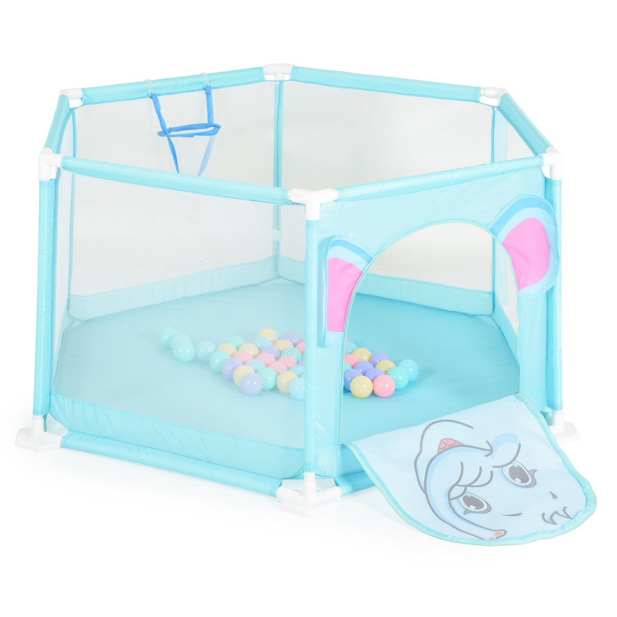 Кошара за игра 146 cm с 50 топки blue