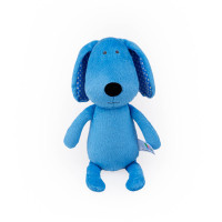 Мека играчка За Гушкане Dog 28cm син 81993