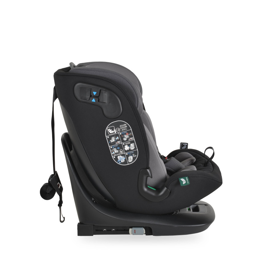 Стол за кола GTS 40-150см Charcoal Grey