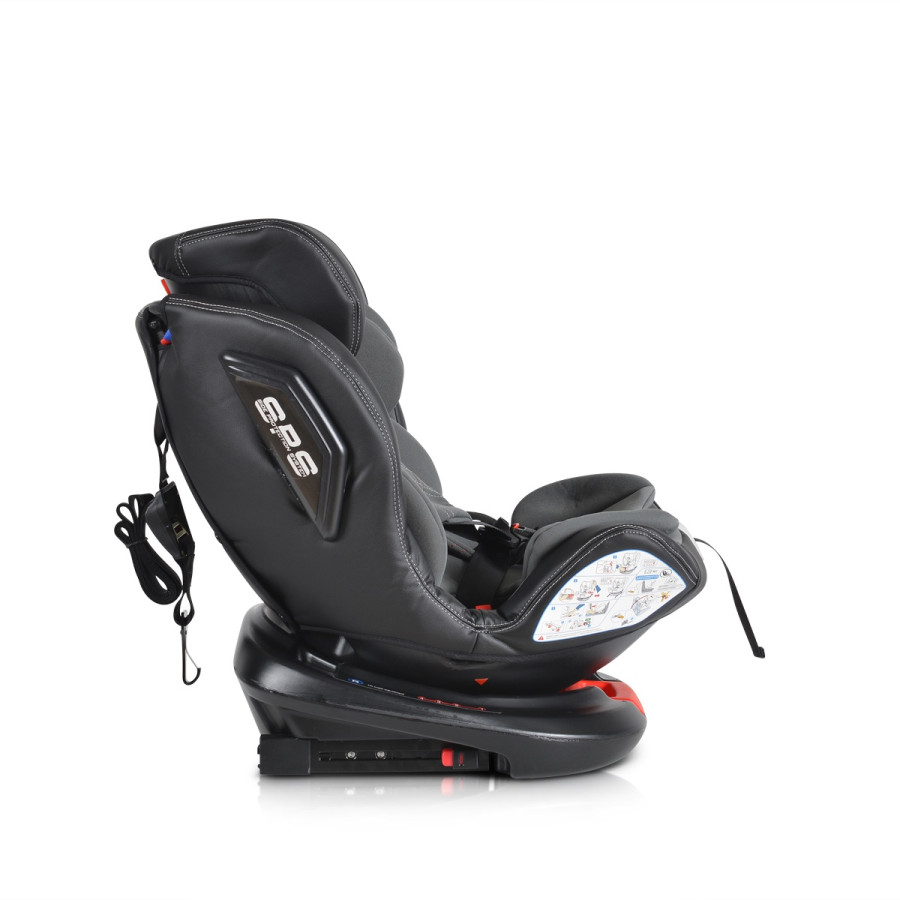 Стол за кола с Isofix система Motion 360° сив