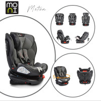 Стол за кола с Isofix система Motion 360° сив