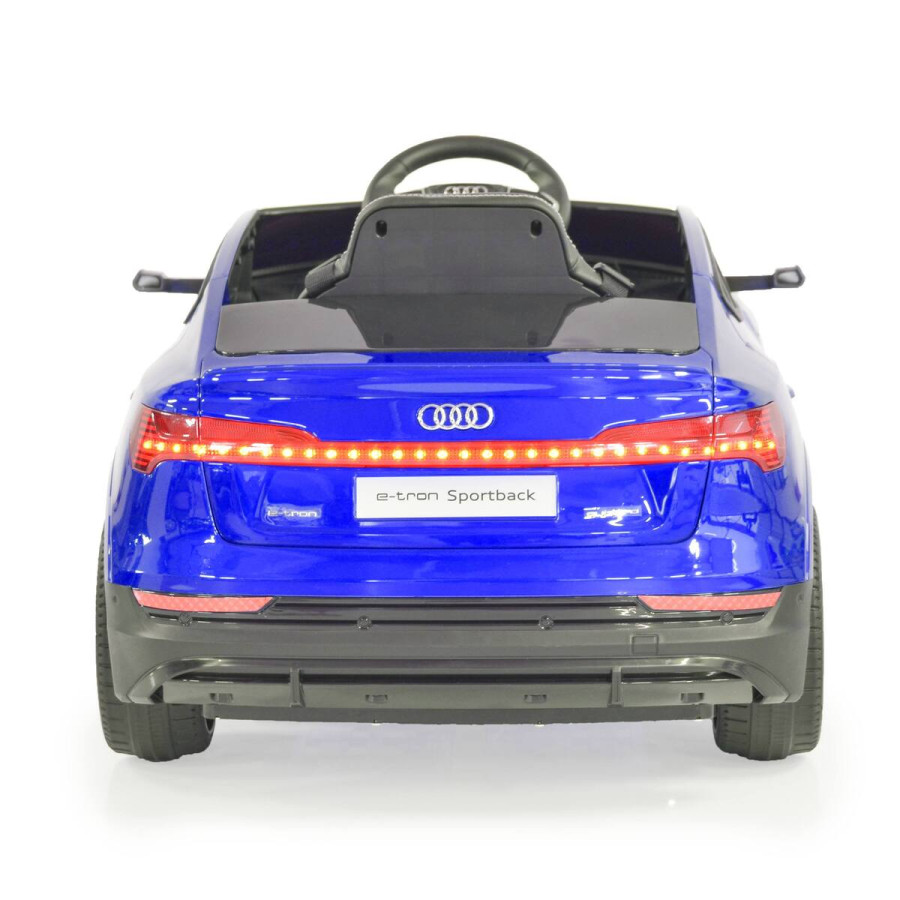 Акумулаторен джип Audi Sportback син металик