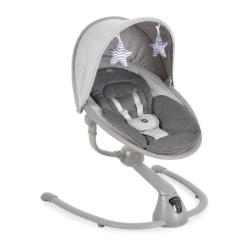 Електрическа люлка Cloud Premium Plus светлосива