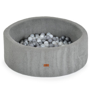 Мек басейн Boucle с 200 топки сив