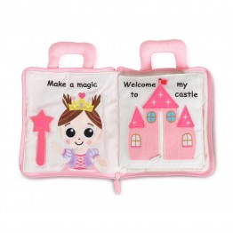 Мека книжка-чанта Princess Castle 10047