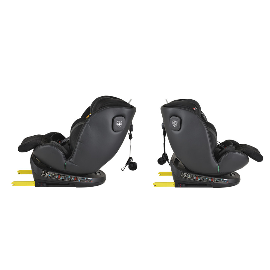 Стол за кола Castor I-size 40-150см черен