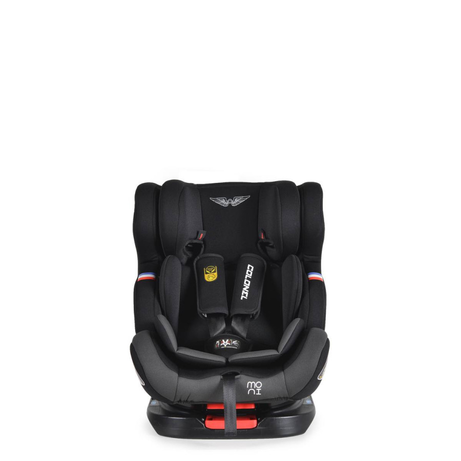 Стол за кола Colonel 360° с Isofix тъмносив