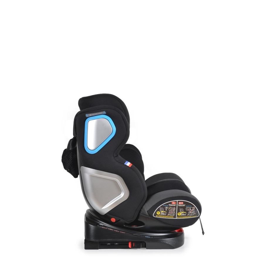 Стол за кола Colonel 360° с Isofix тъмносив