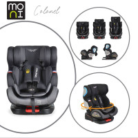 Стол за кола Colonel 360° с Isofix тъмносив