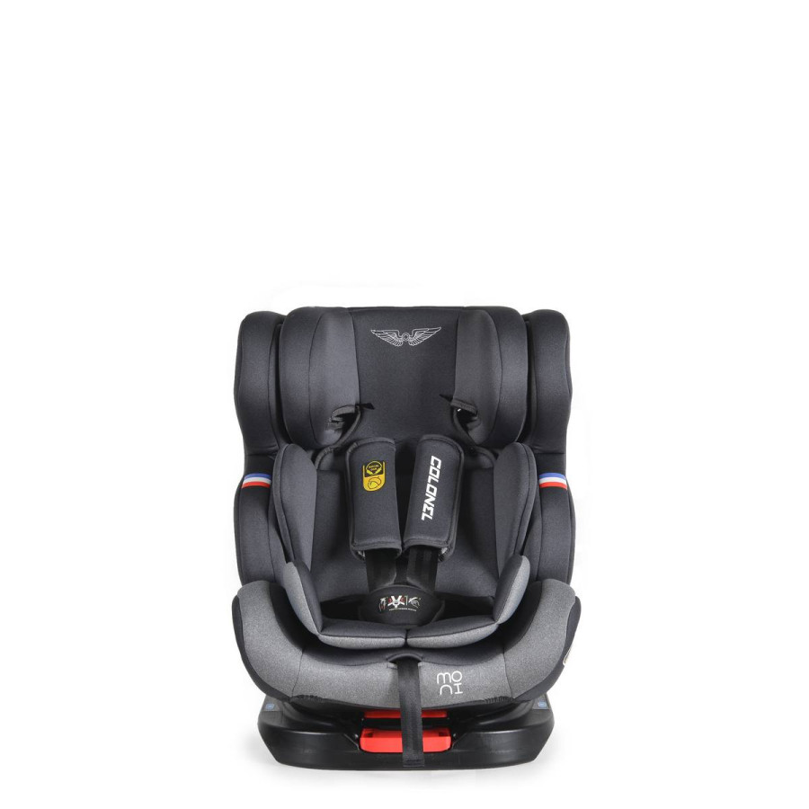 Стол за кола Colonel 360° с Isofix тъмносив