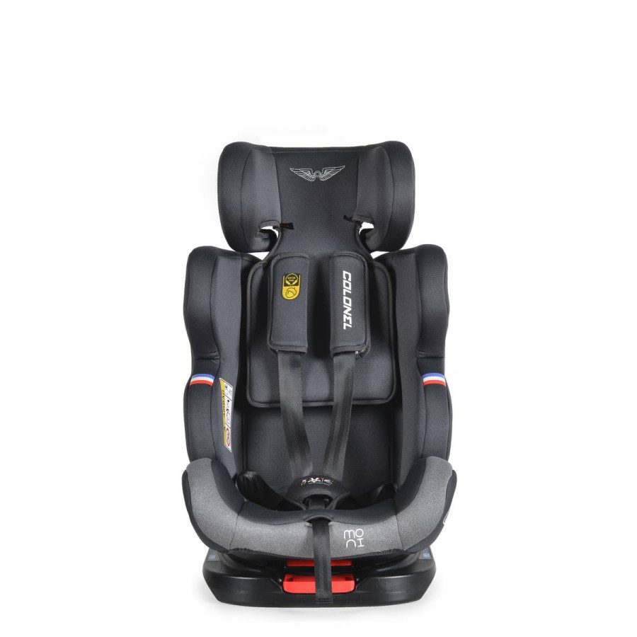 Стол за кола Colonel 360° с Isofix тъмносив