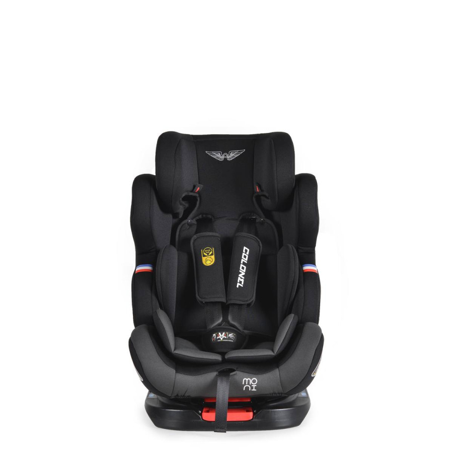 Стол за кола Colonel 360° с Isofix тъмносив