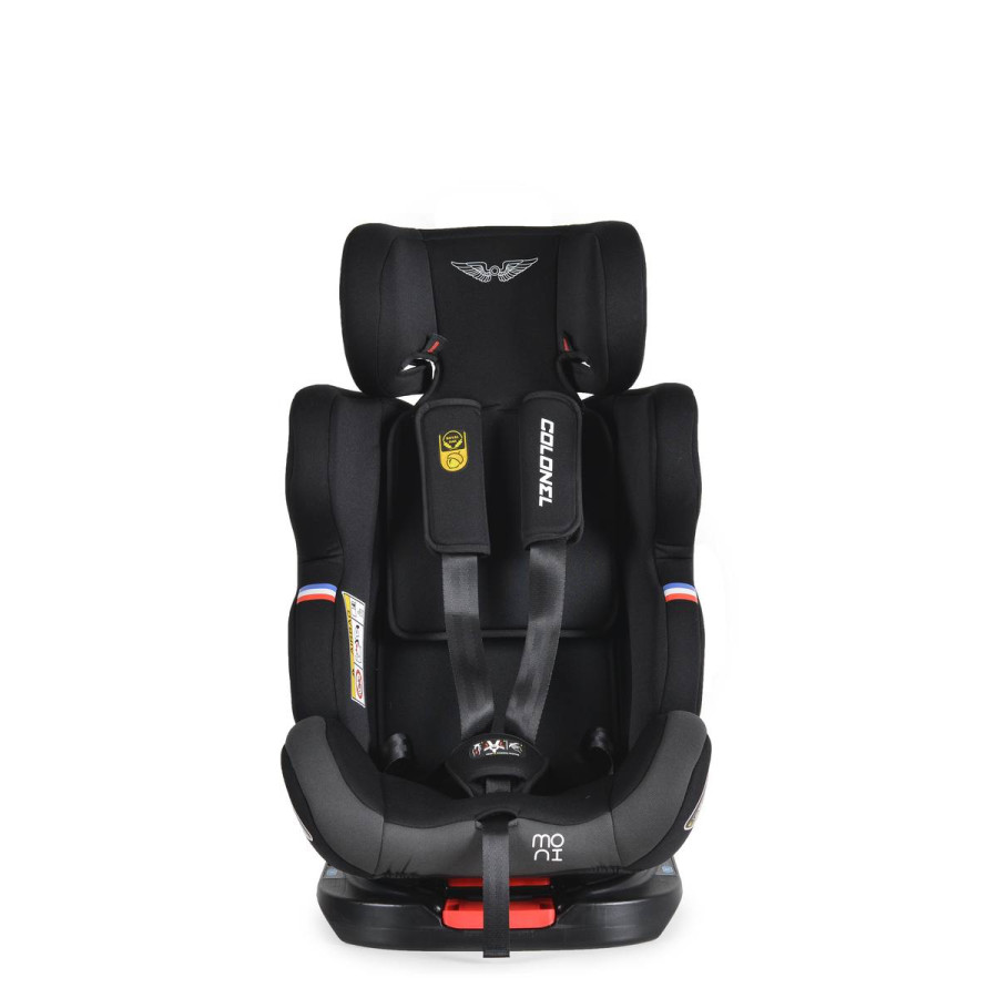 Стол за кола Colonel 360° с Isofix тъмносив