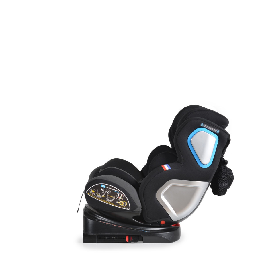 Стол за кола Colonel 360° с Isofix тъмносив