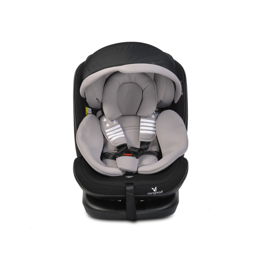 Стол за кола с Isofix система Pilot 360° сив
