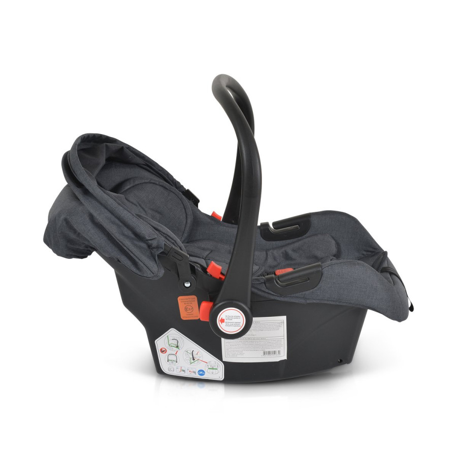 Стол за кола Trio I-SIZE 40-87см сив