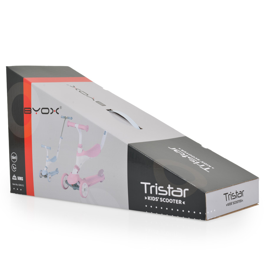 Тротинетка Tristar 3в1 Pink