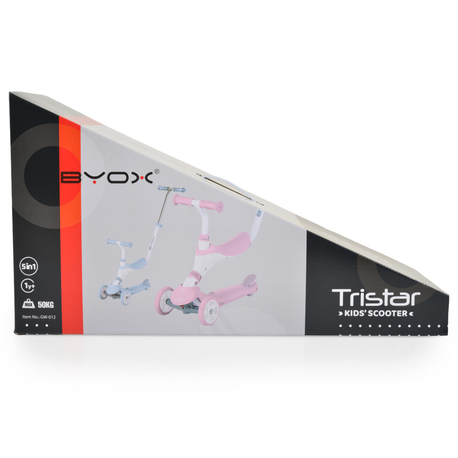 Тротинетка Tristar 3в1 Pink