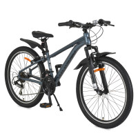 Велосипед със скорости 24" Whizzy Grey