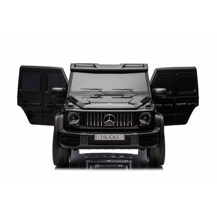 Акумулаторен джип Mercedes G63 4x4 металиково черен