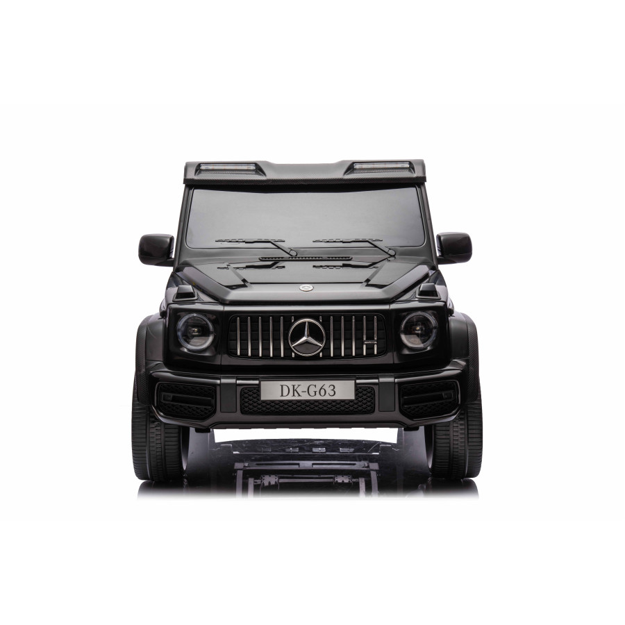 Акумулаторен джип Mercedes G63 4x4 металиково черен