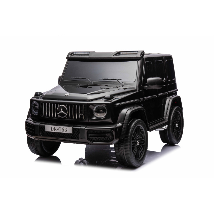 Акумулаторен джип Mercedes G63 4x4 металиково черен