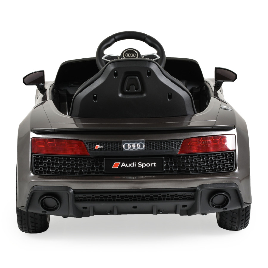 Акумулаторна кола Audi R8 Spyder металик сив