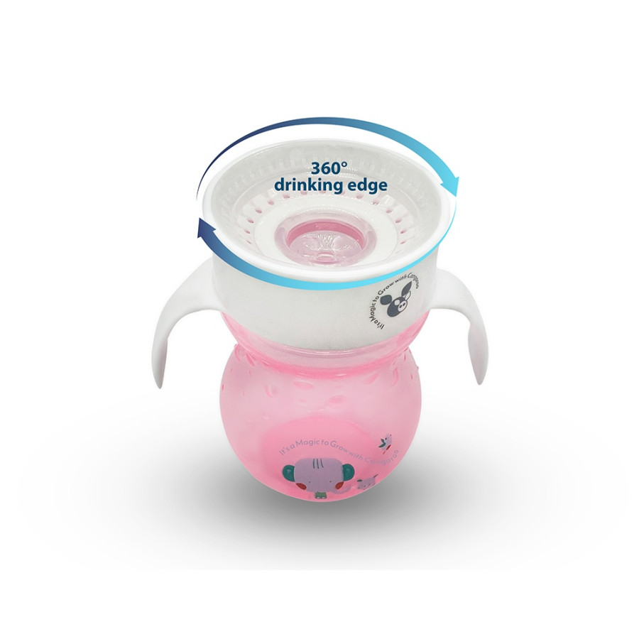 Чаша 270ml Magical Cup розов C0669H