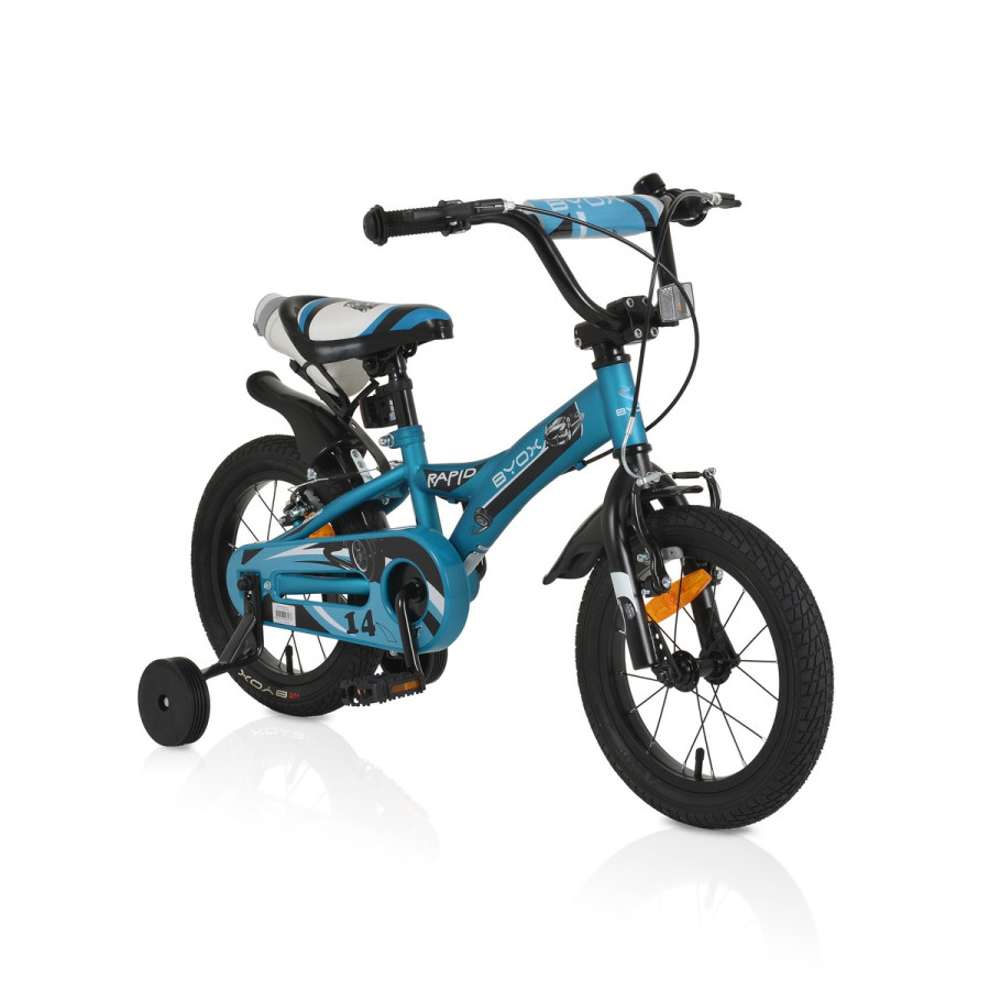 Детски велосипед 14 Rapid Cyan