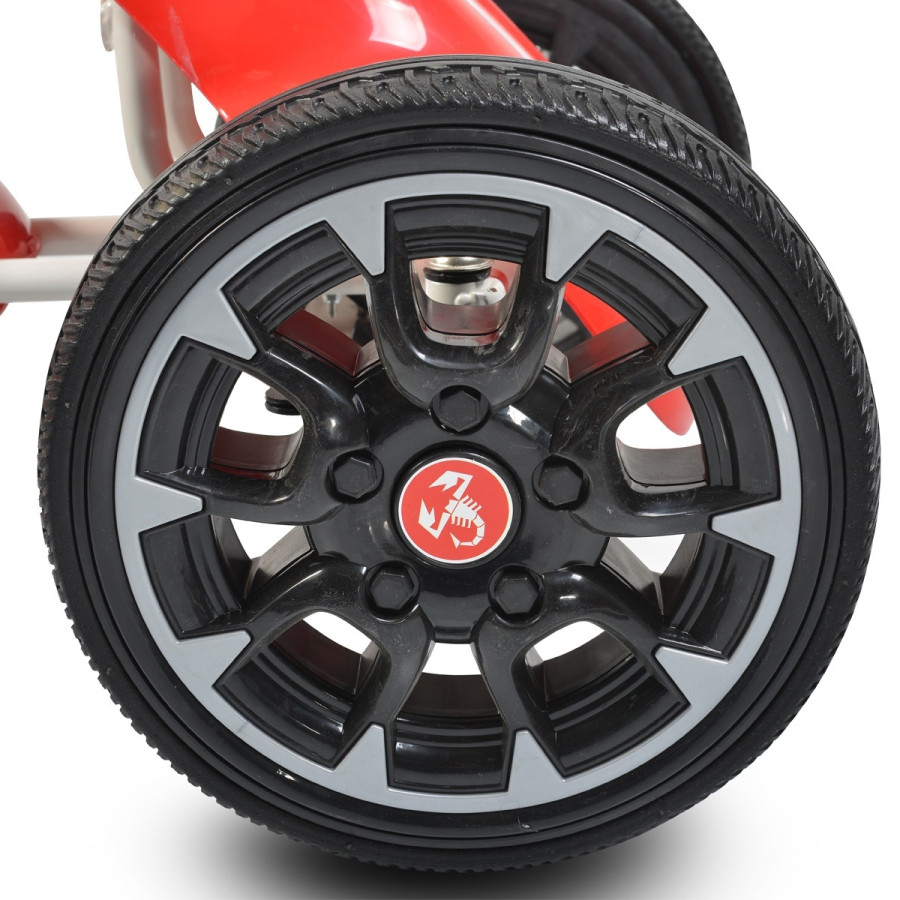 Картинг кола Abarth 500 Assetto corse червен