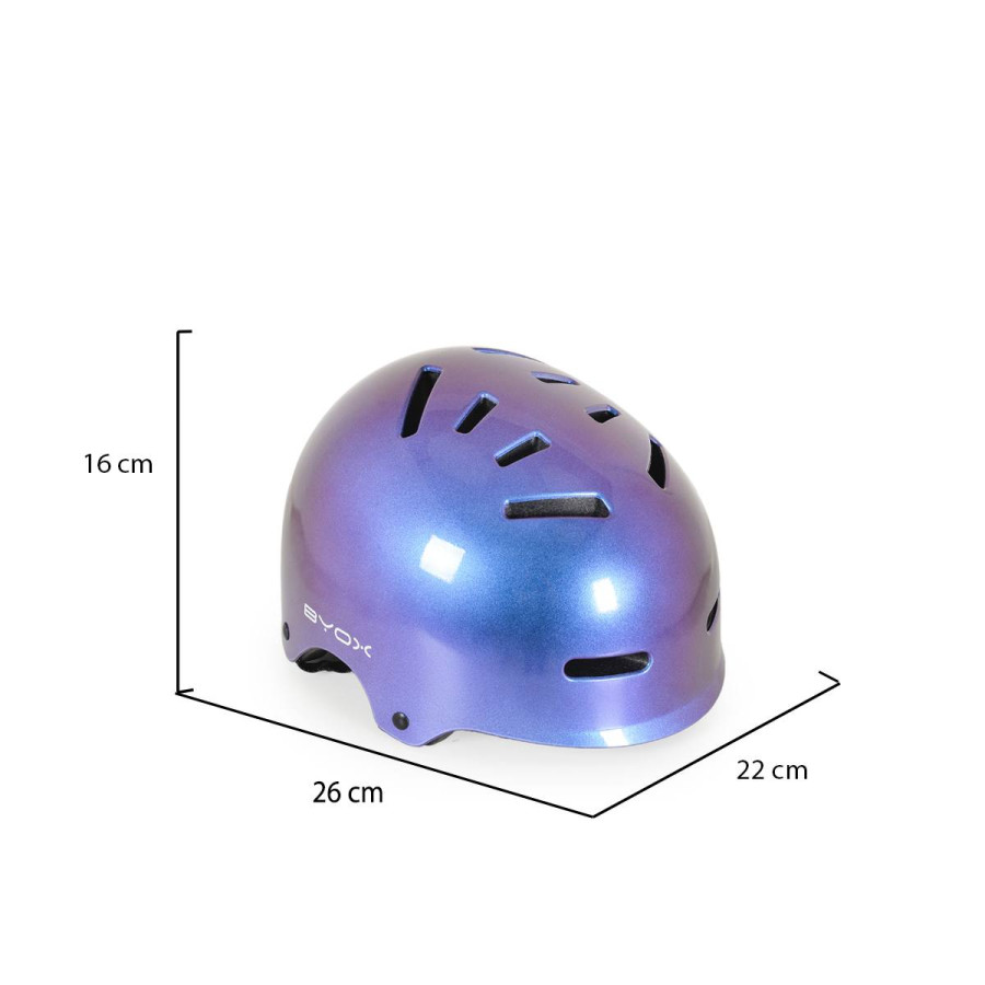 Каска Skate Y25 дъга (54-58 cm)