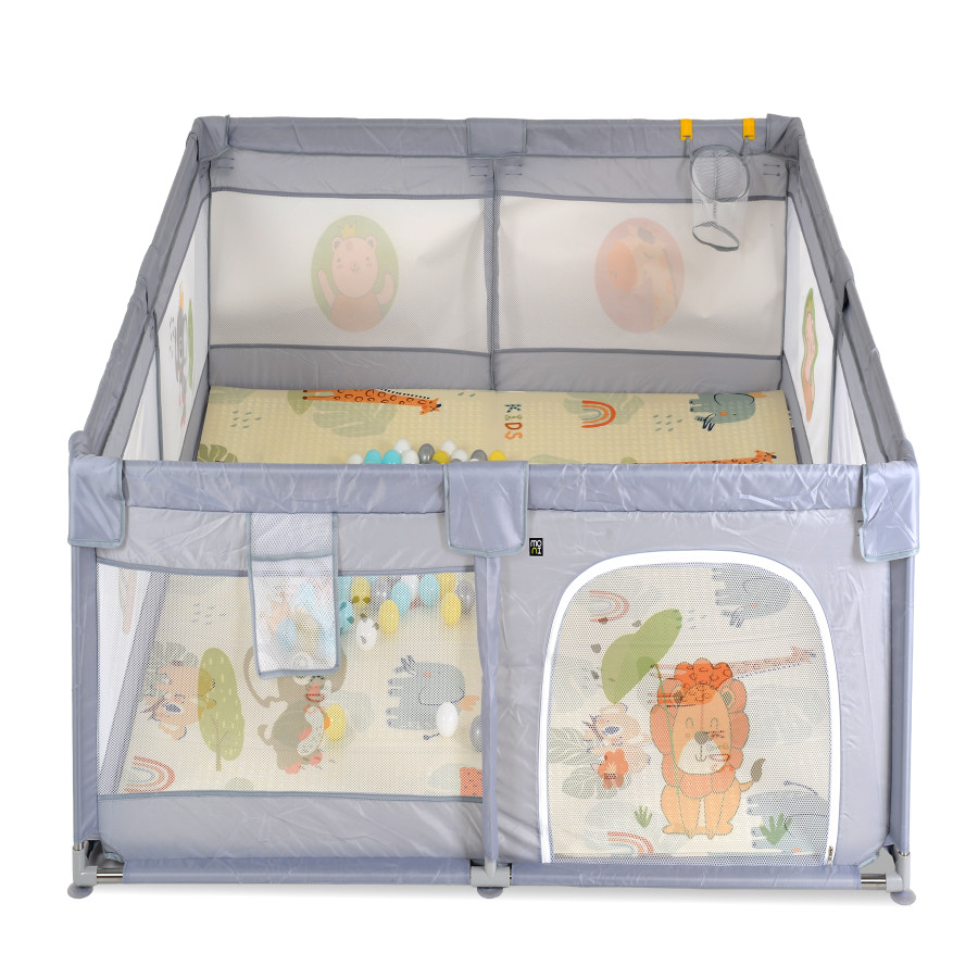 Кошара GameZone 120*120 с аксесоари сив