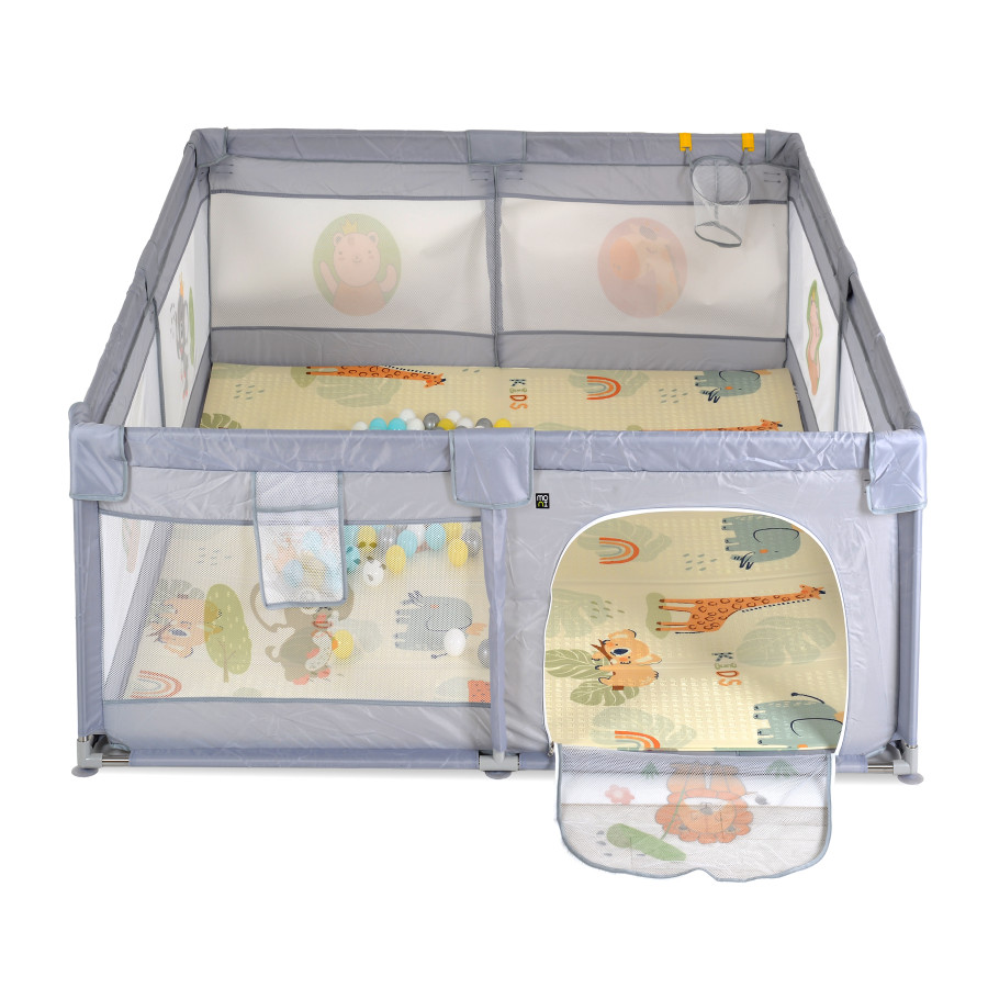 Кошара GameZone 120*120 с аксесоари сив