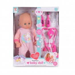 Кукла 36cm с докторски комплект 8100