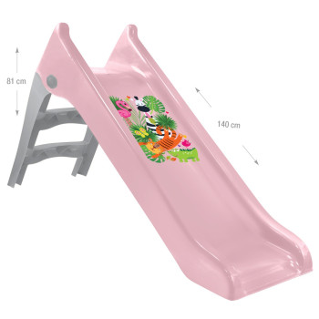 Пързалка 140 cm 12797 розов пастел