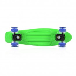 Скейтборд Spice LED 22" зелен