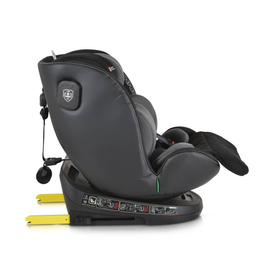 Стол за кола Castor I-size 40-150см сив