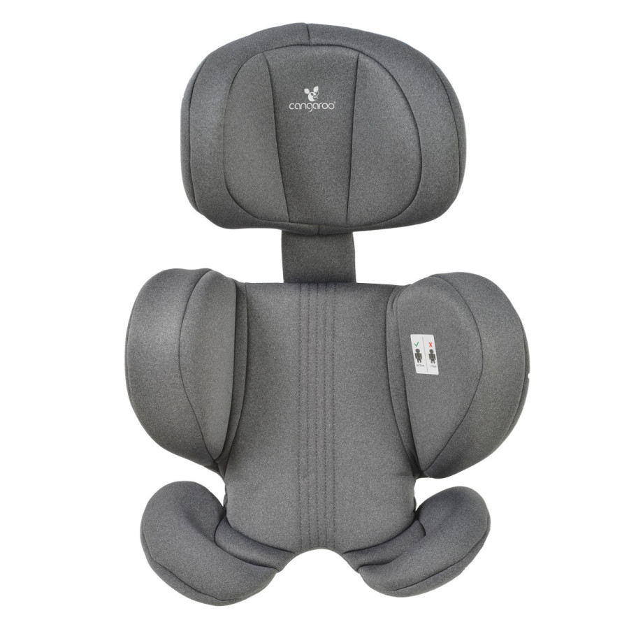 Стол за кола Castor I-size 40-150см сив