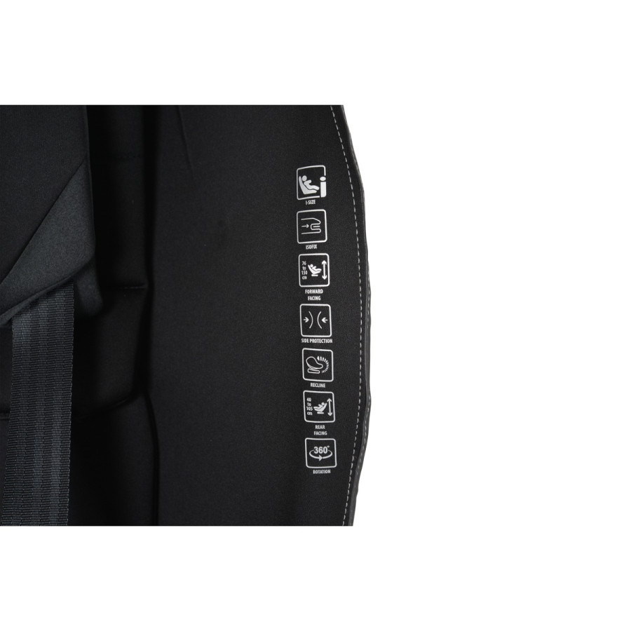 Стол за кола Castor I-size 40-150см сив