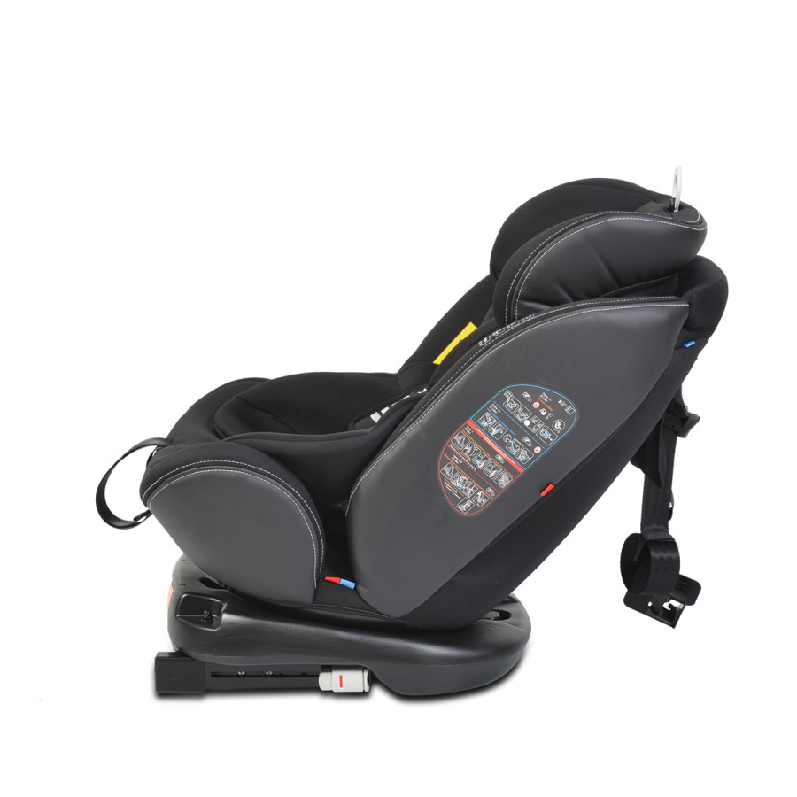 Стол за кола с Isofix система Pilot 360° черен