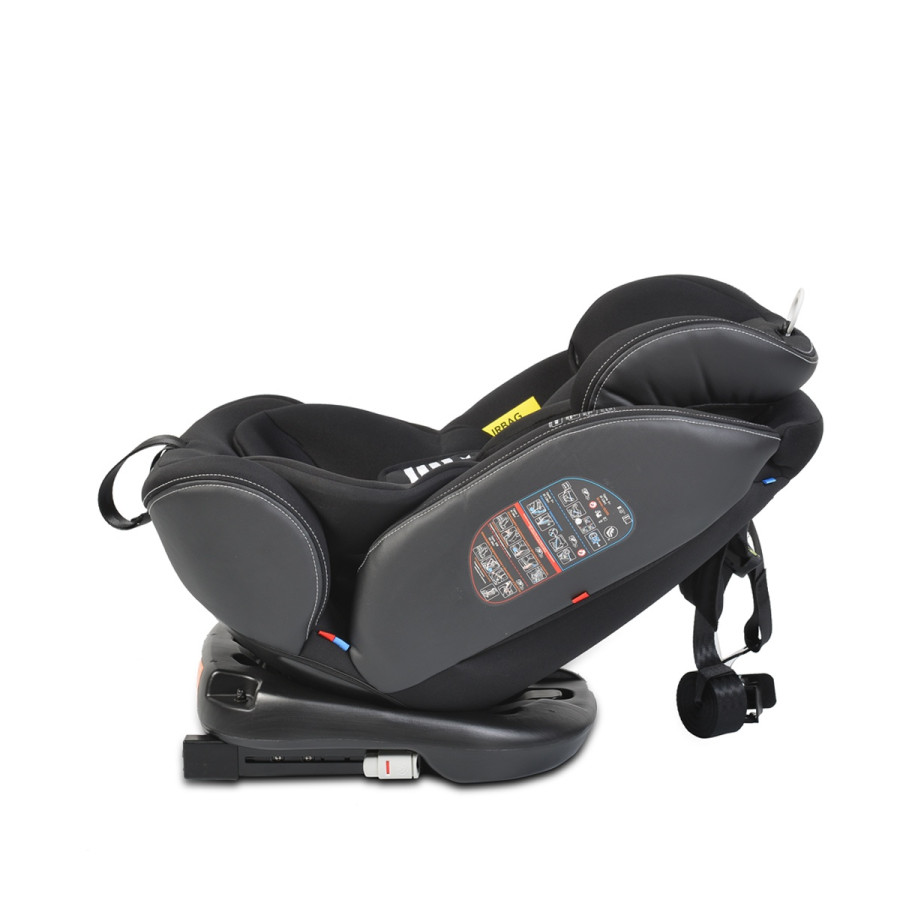 Стол за кола с Isofix система Pilot 360° черен