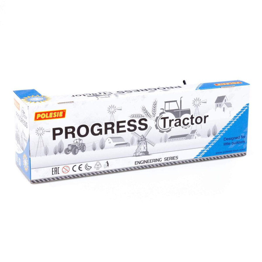 Трактор Progress с плуг, инерционен 91291