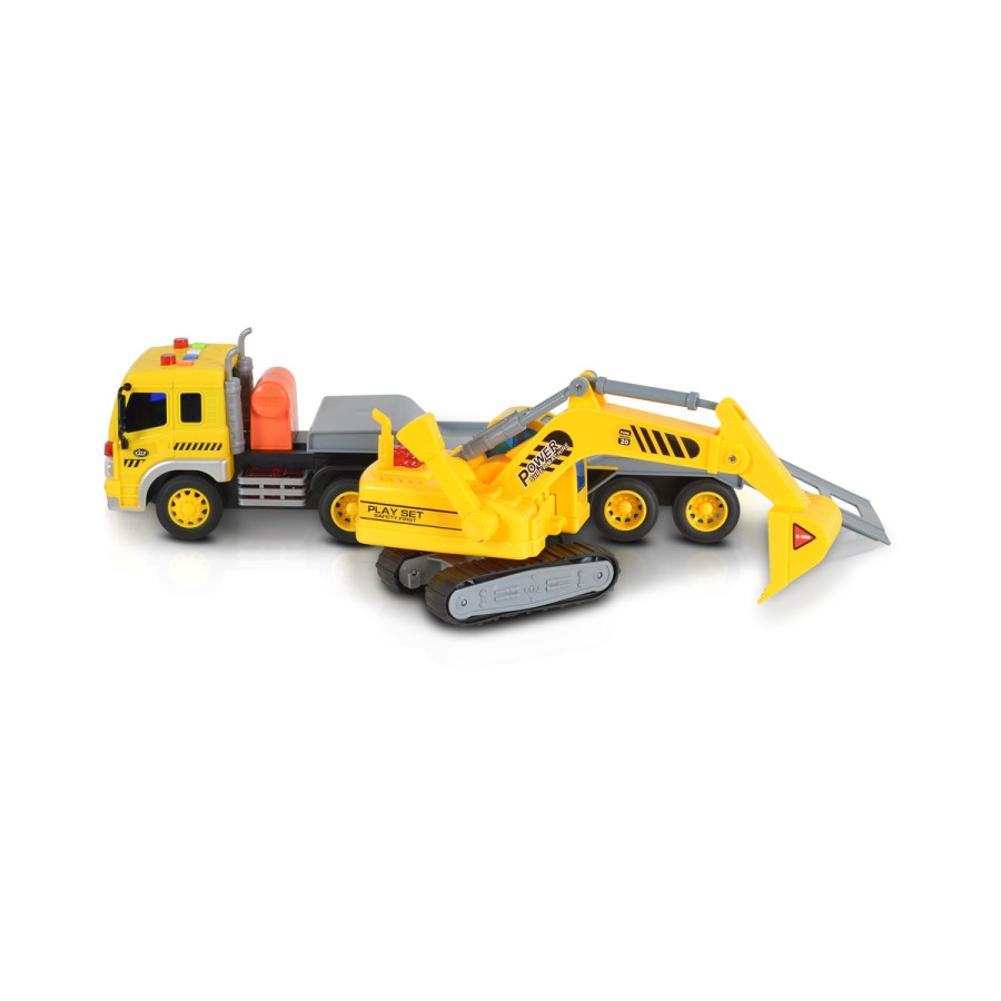 1:16 Камион с багер WY571A