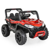 Акумулаторен джип 5588 Fast UTV металик червен