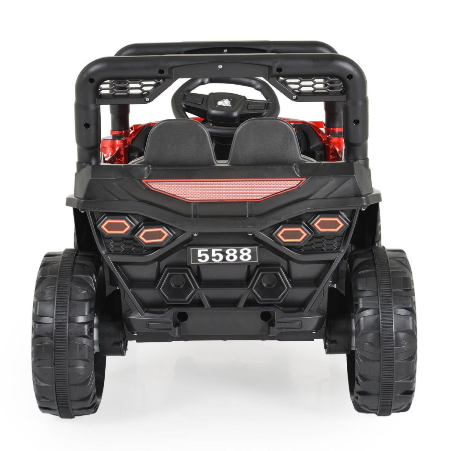 Акумулаторен джип 5588 Fast UTV металик червен