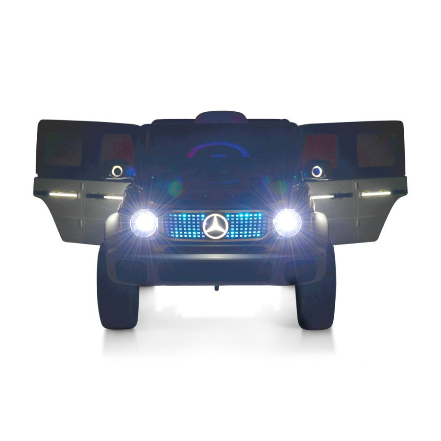 Акумулаторен джип Mercedes-Benz EQG бял