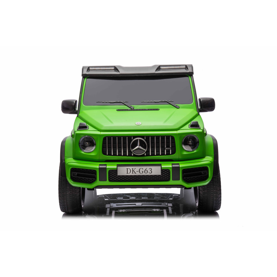 Акумулаторен джип Mercedes G63 4x4 металиково зелен