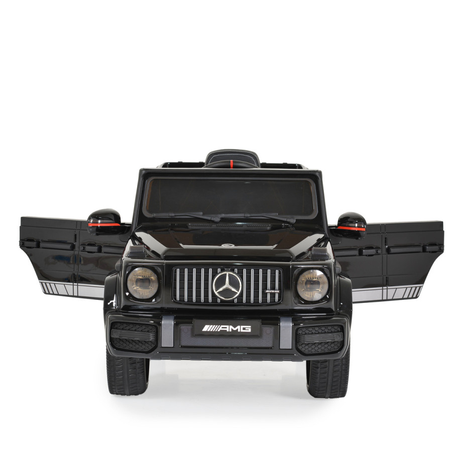 Акумулаторен джип Mercedes G63 металик черен 0002